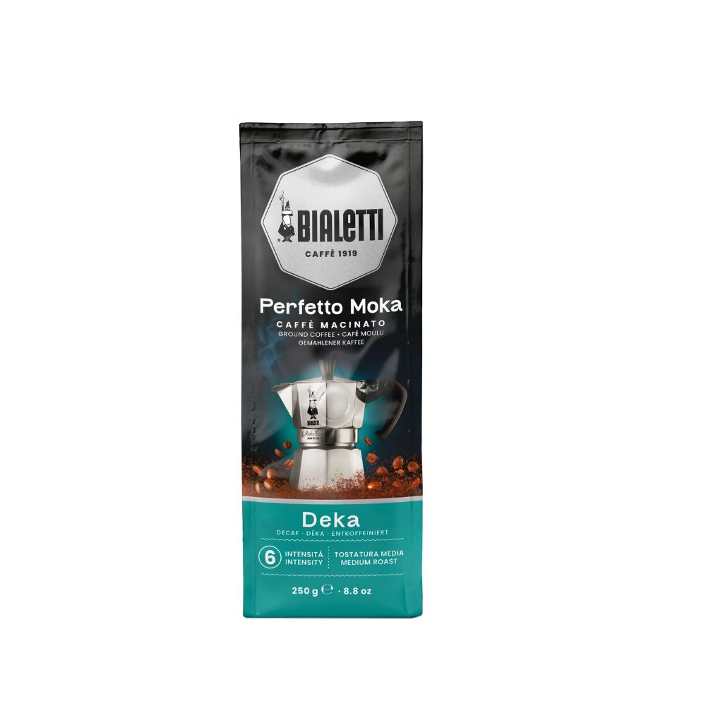 Bialetti Perfetto Moka Decaffeinated 250gram Bag (New)