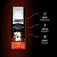 Bialetti Perfetto Moka Hazelnut Coffee 250gm