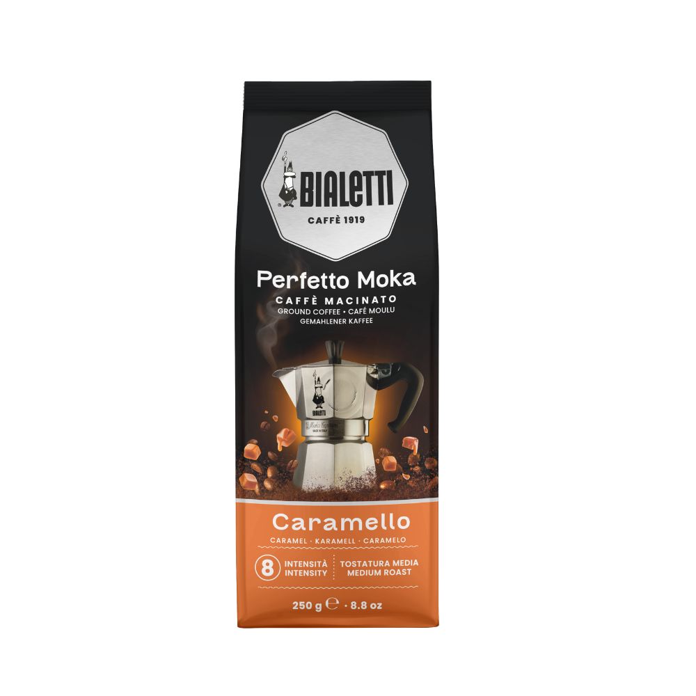 Bialetti Perfetto Moka Caramello Coffee 250gm