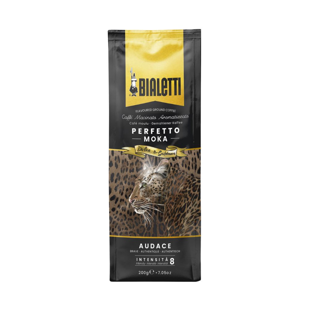 Bialetti Perfetto Audace Coffee 200gm Dolce&Gabbana Leopardo