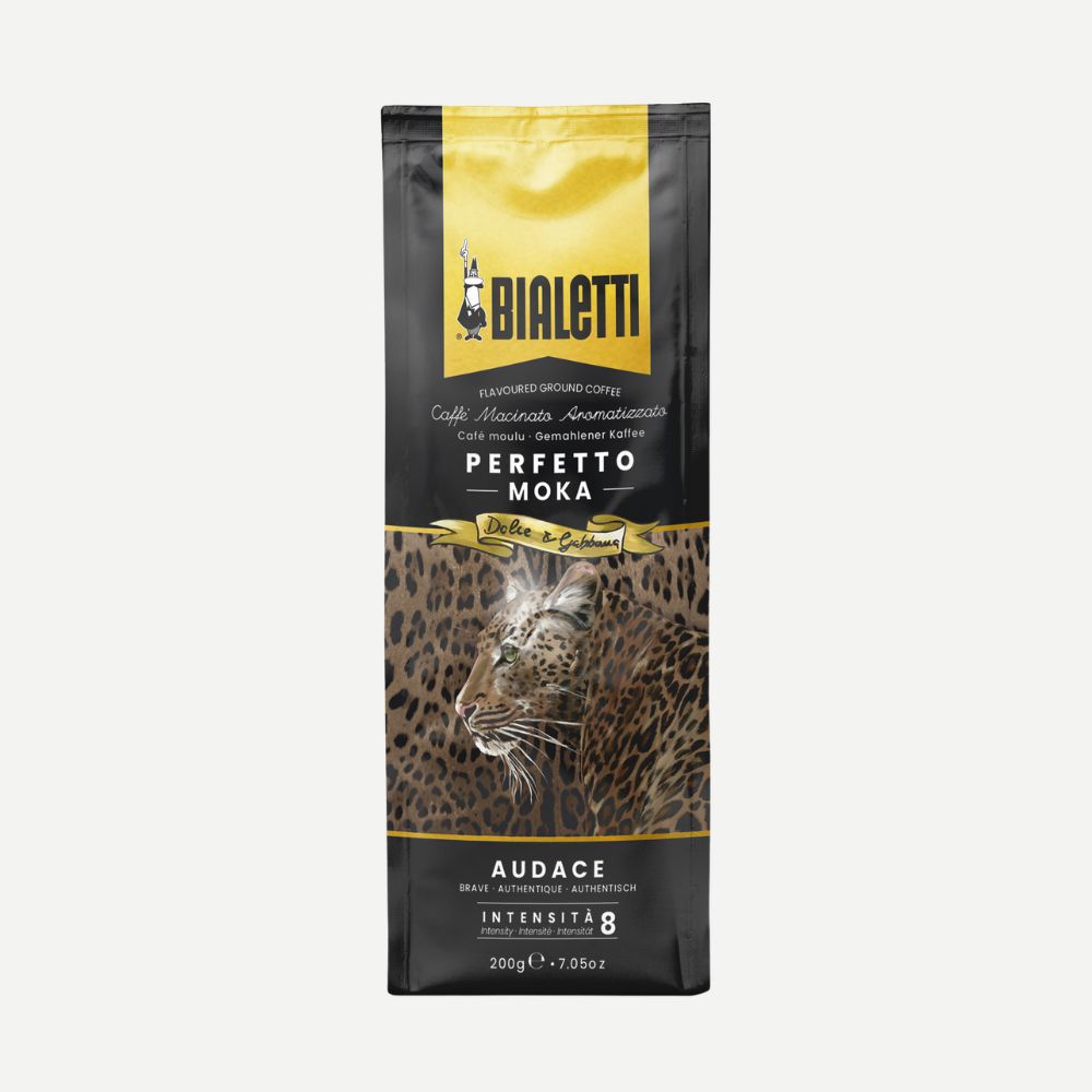Bialetti Perfetto Audace Coffee 200gm Dolce&Gabbana Leopardo