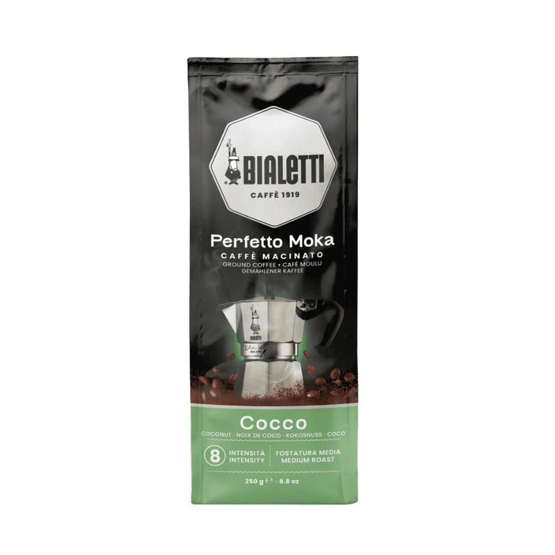 Bialetti Perfetto Moka Coconut Coffee 250gm