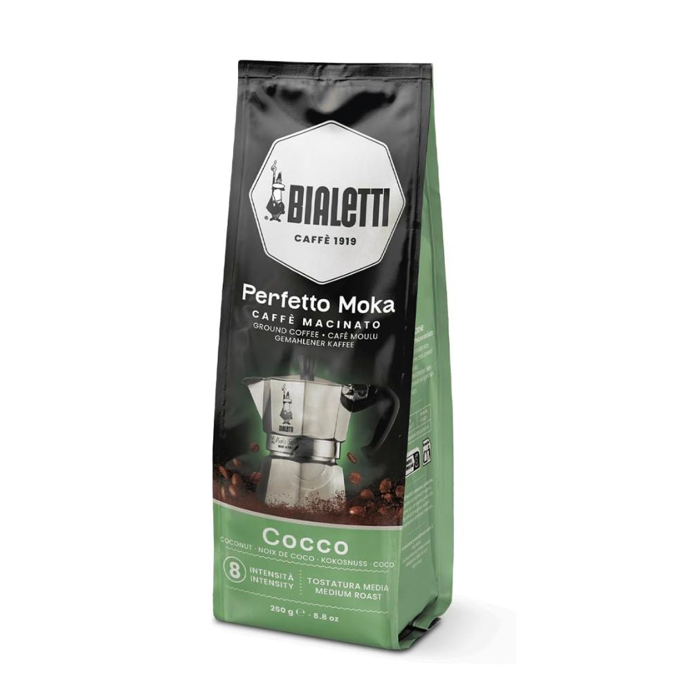 Bialetti Perfetto Moka Coconut Coffee 250gm