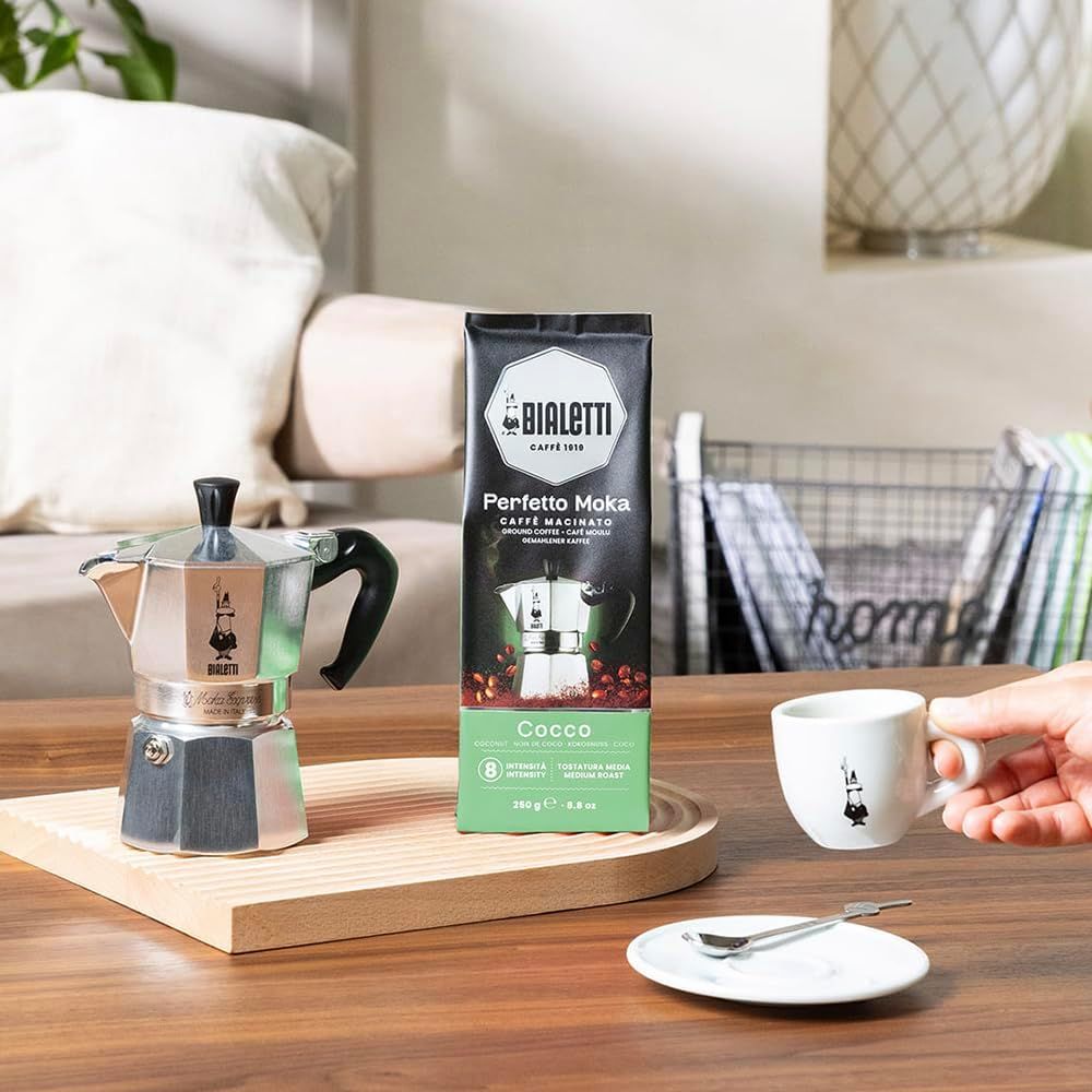 Bialetti Perfetto Moka Coconut Coffee 250gm