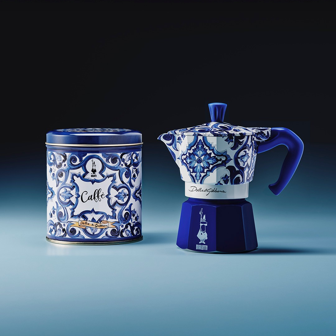 Bialetti Dolce&Gabbana Blu Mediterraneo Bundle