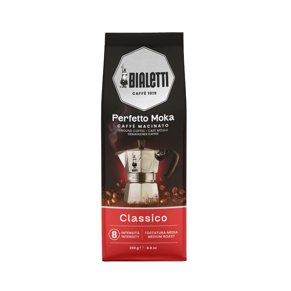 Bialetti Perfetto Moka Classico 250gram Bag