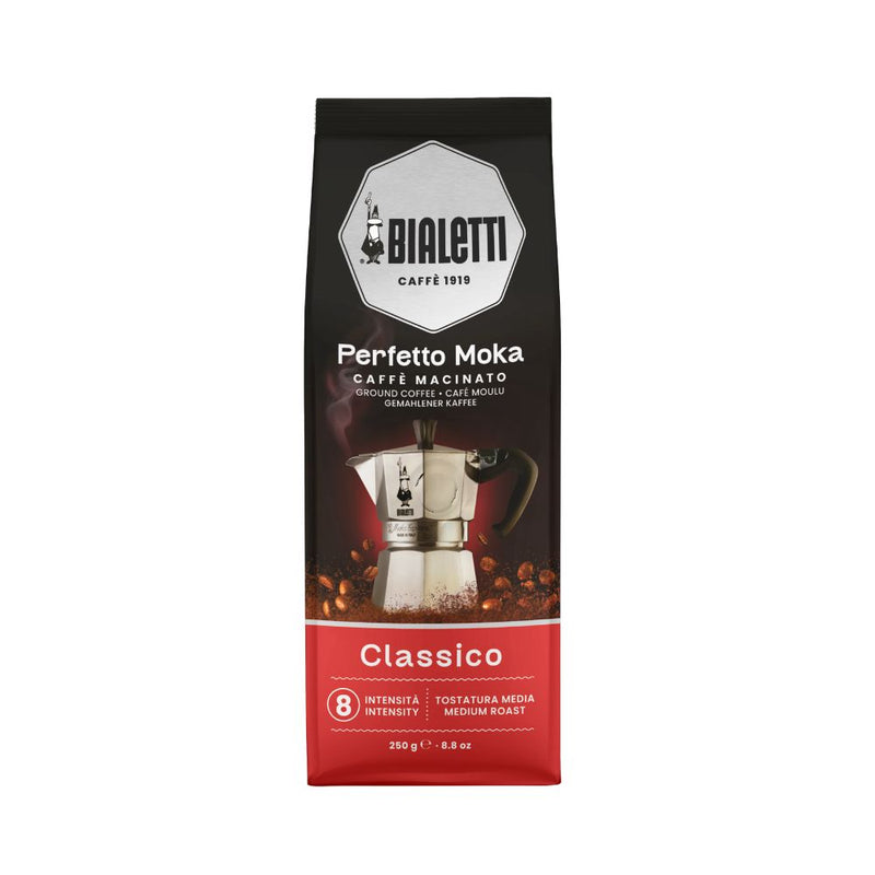 Bialetti Perfetto Moka Classico 250gram Bag