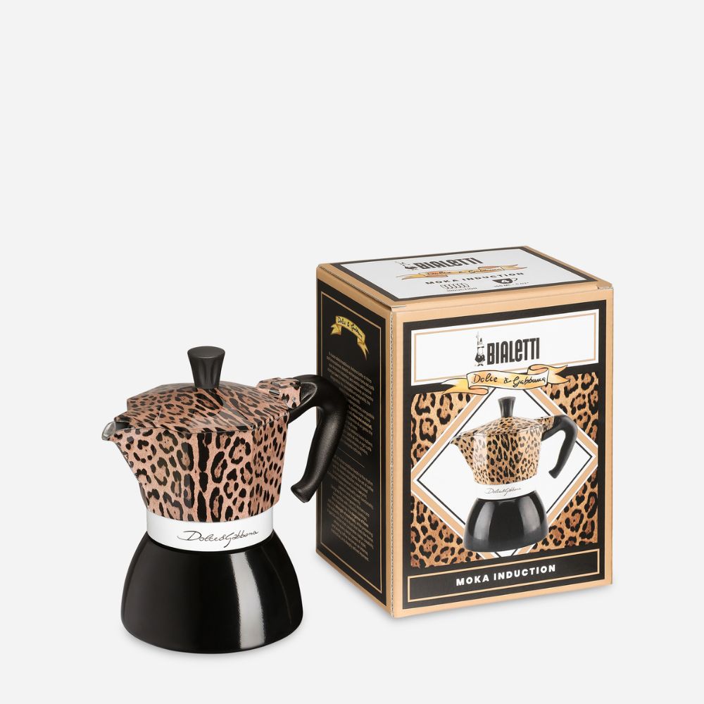 Bialetti Dolce&Gabbana Moka Induction D&G Leopardo