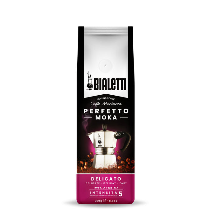 Bialetti Perfetto Moka Delicato 250gram Bag