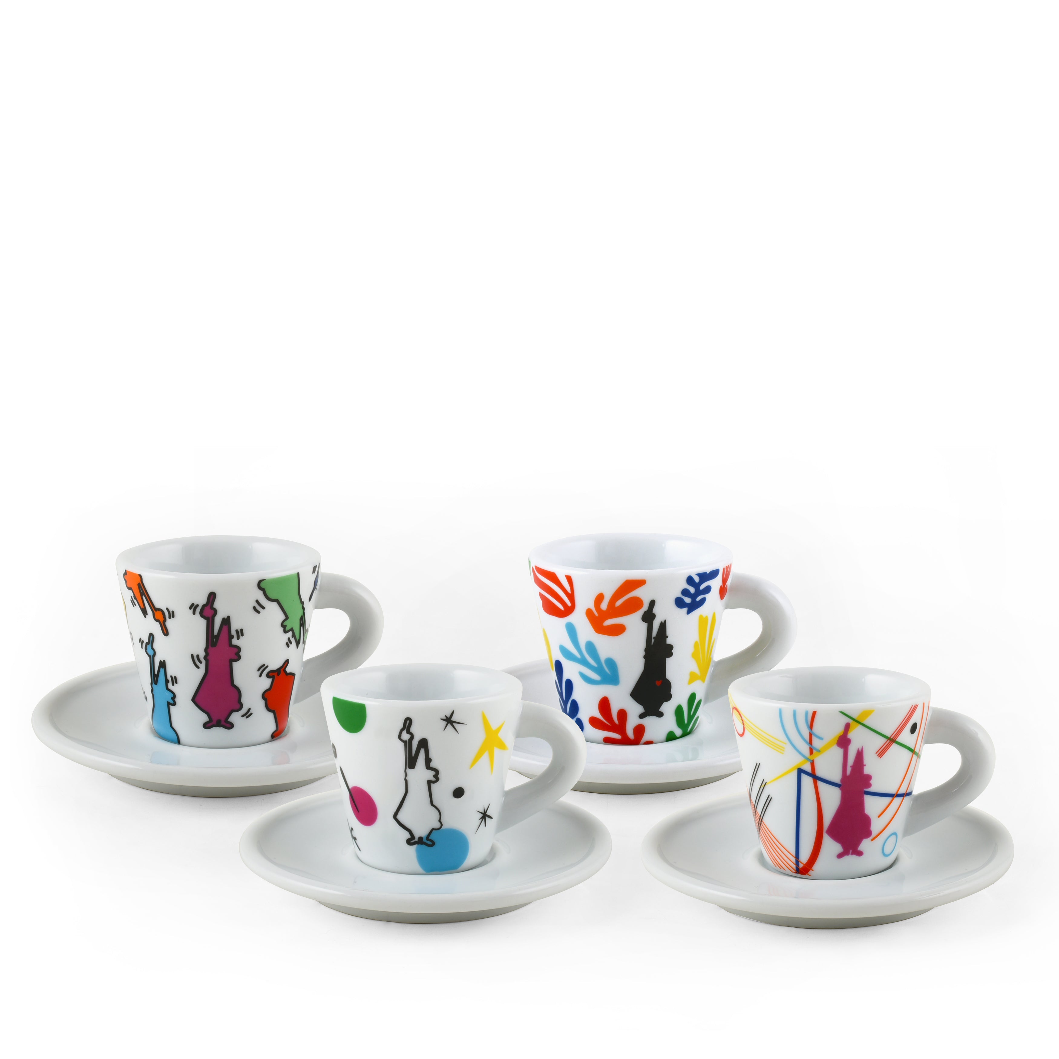 Bialetti Art Espresso Cups (4)
